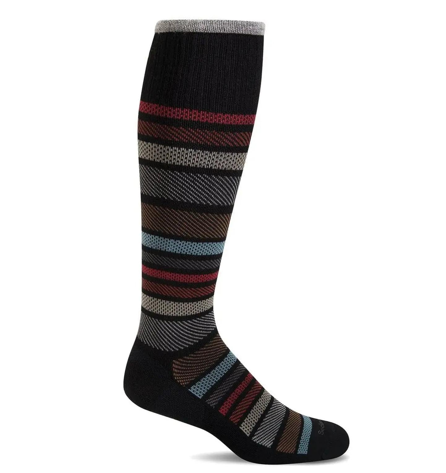 Men's Twillful Compression Socks-Black