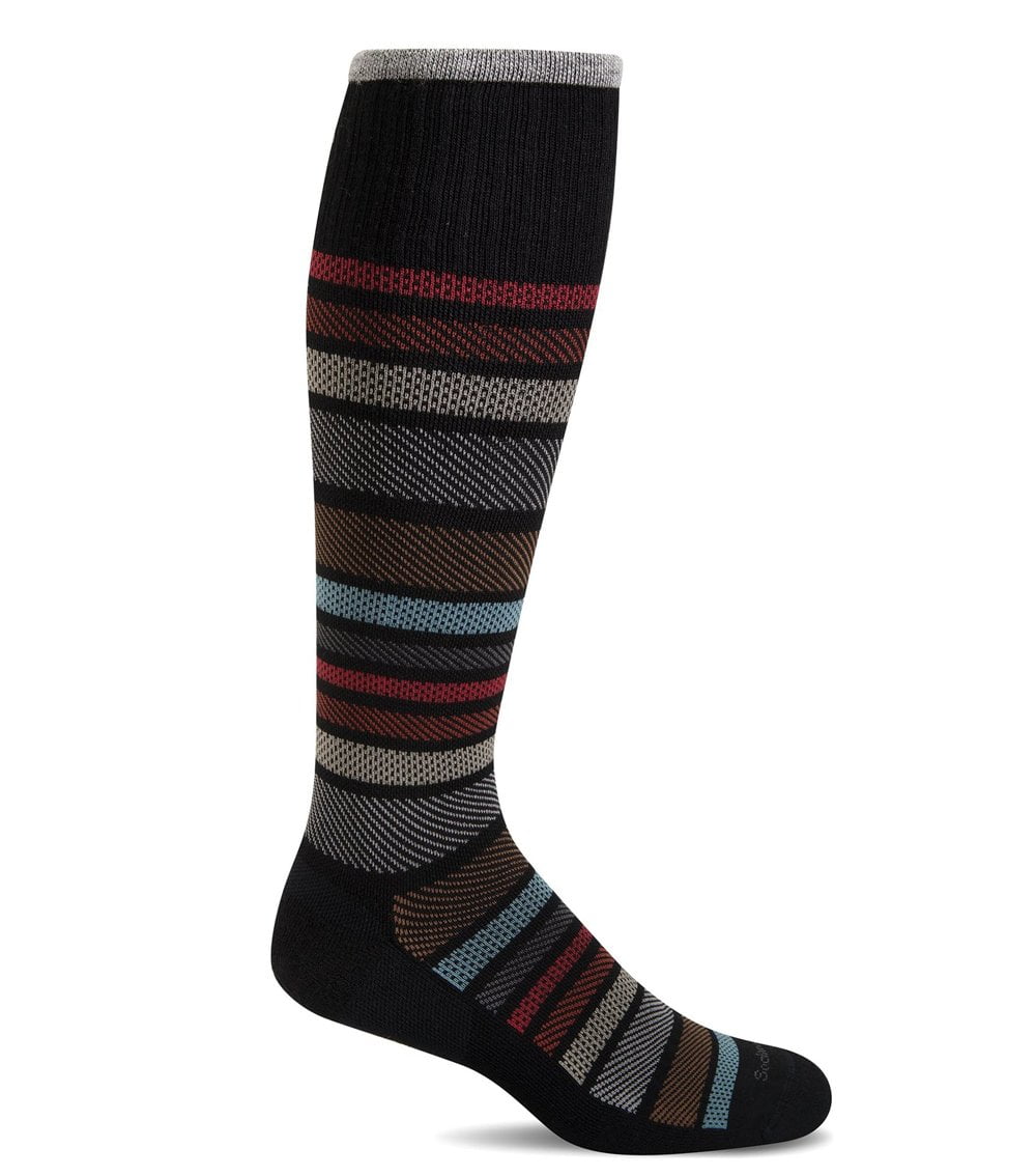 Men's Twillful Compression Socks-Black